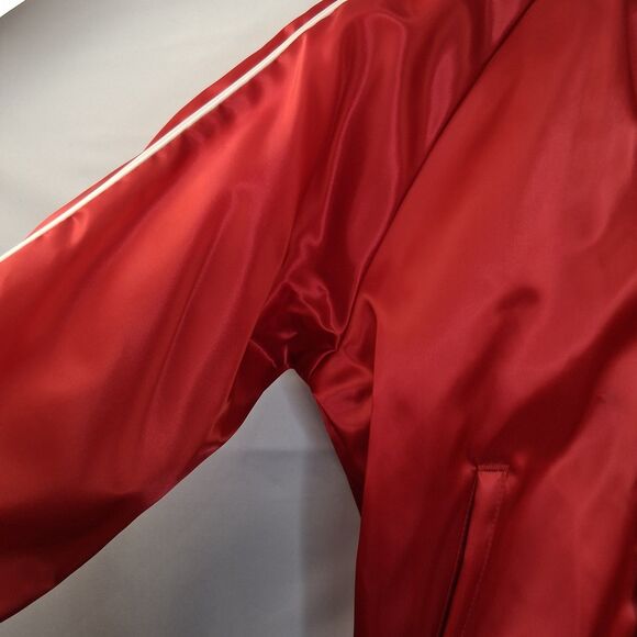 Vintage Satin Budweiser King of Beers Jacket Size L Excellent Condition - Picture 9 of 16